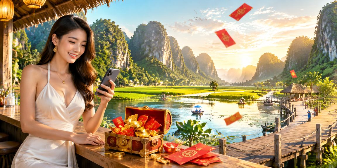Người chơi sử dụng thanh toán trên thiết bị di động tại Ninh Bình